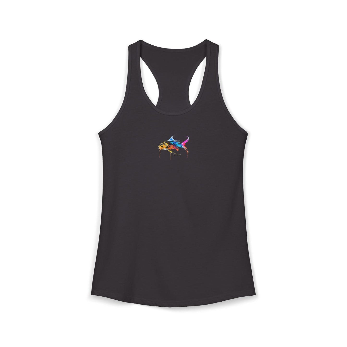 FIRST PRESS - HUMAN EDITION - WOMEN'S RACERBACK TANK TOP - "Wild Current"