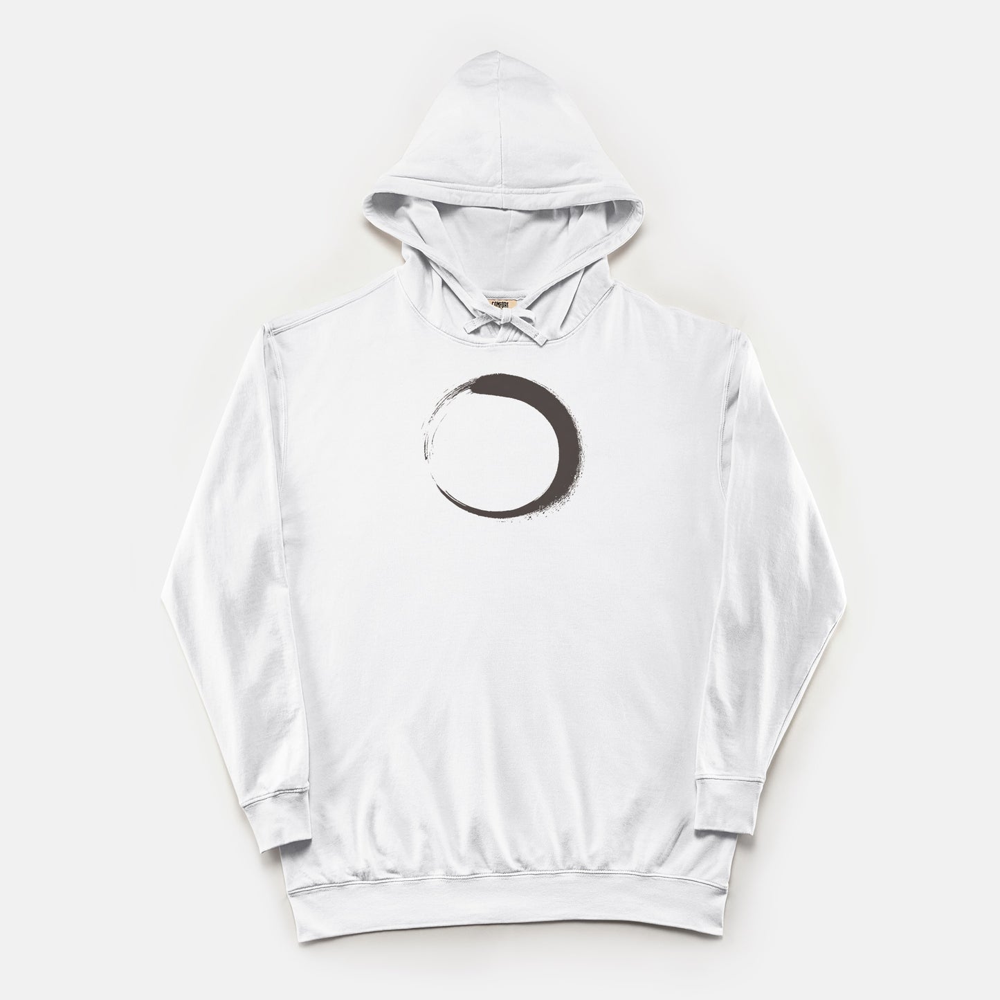 FIRST PRESS - HUMAN EDITION - UNISEX LIGHTWEIGHT HOODED SWEATSHIRT - "Half Mark"