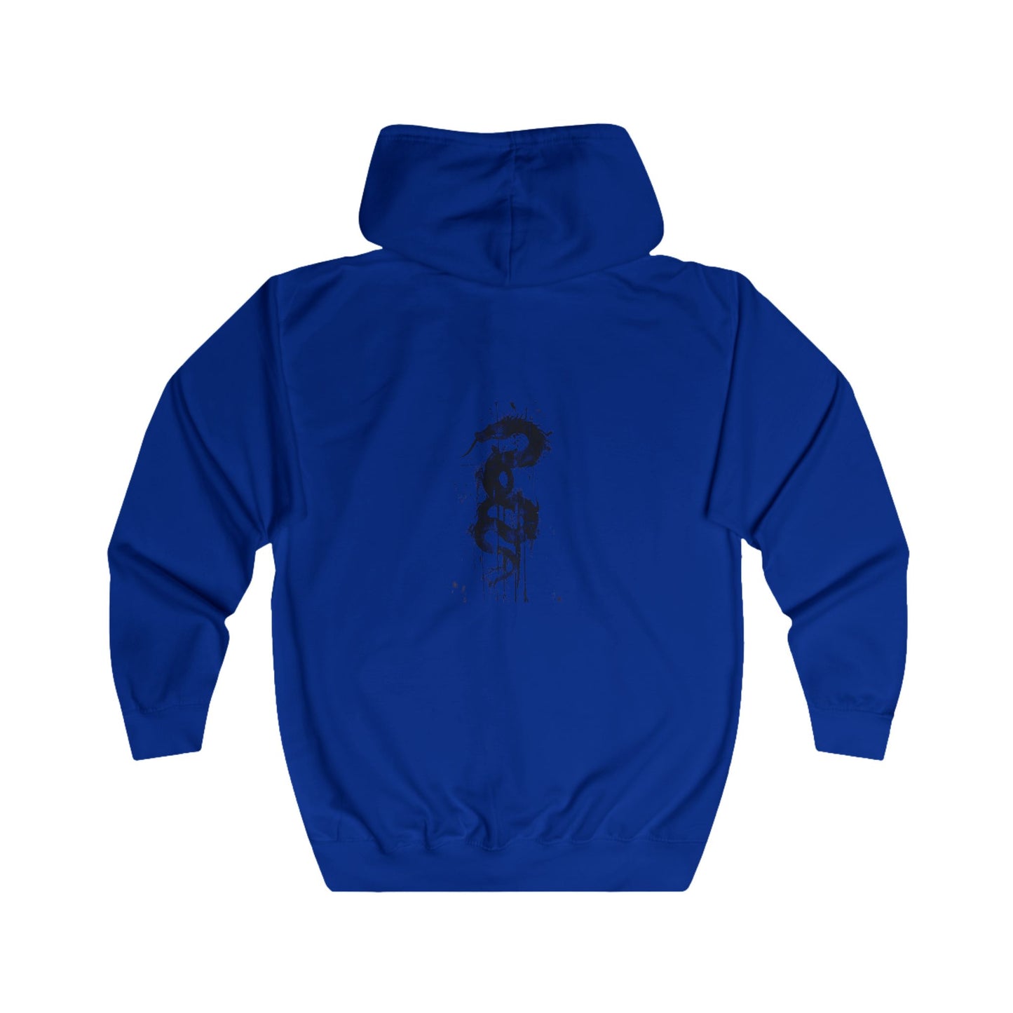 FIRST PRESS - HUMAN EDITION - UNISEX RELAXED ZIP HOODIE - "Garden of Venom"