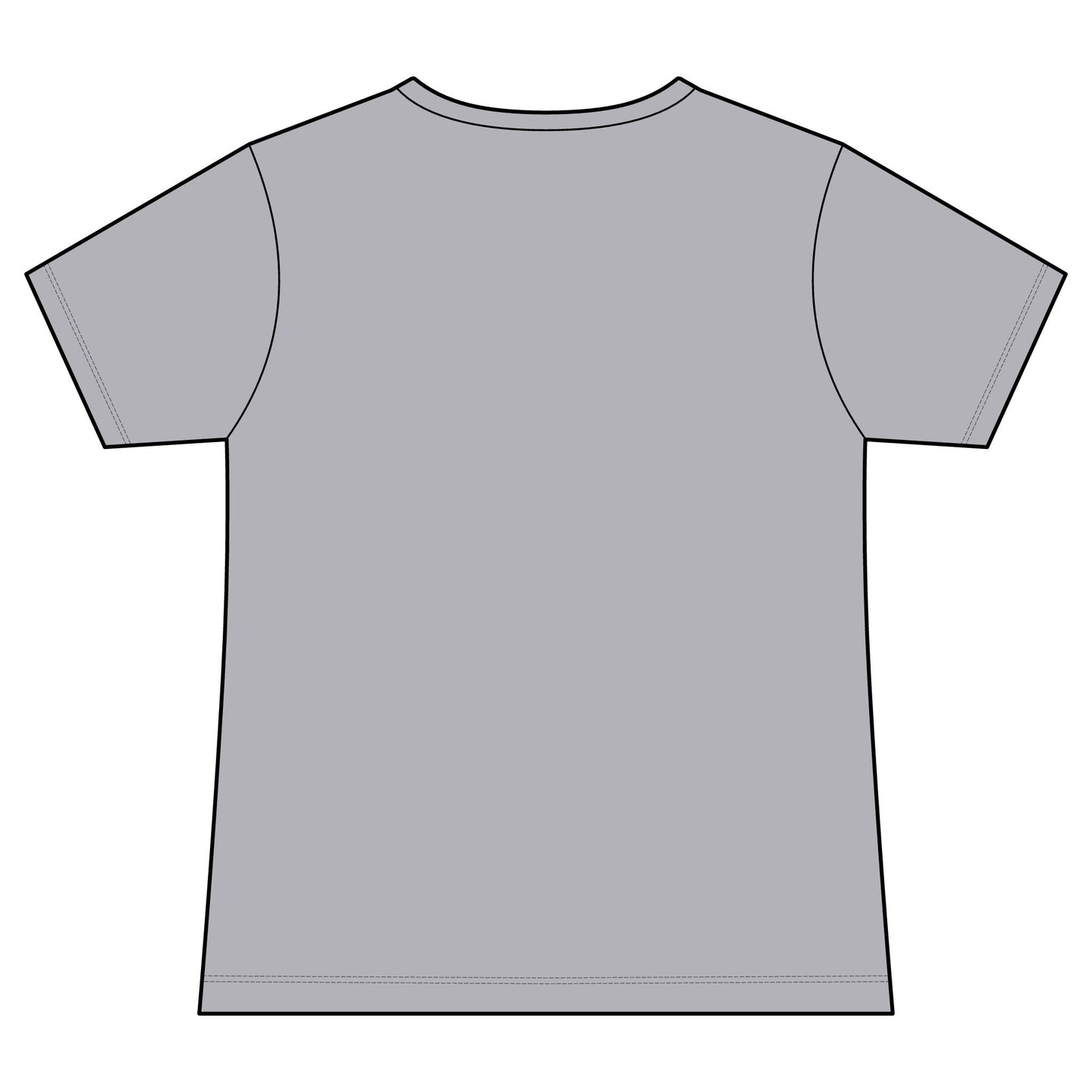 FIRST PRESS - HUMAN EDITION - WOMEN'S V-NECK TEE - "Ghost Flower"