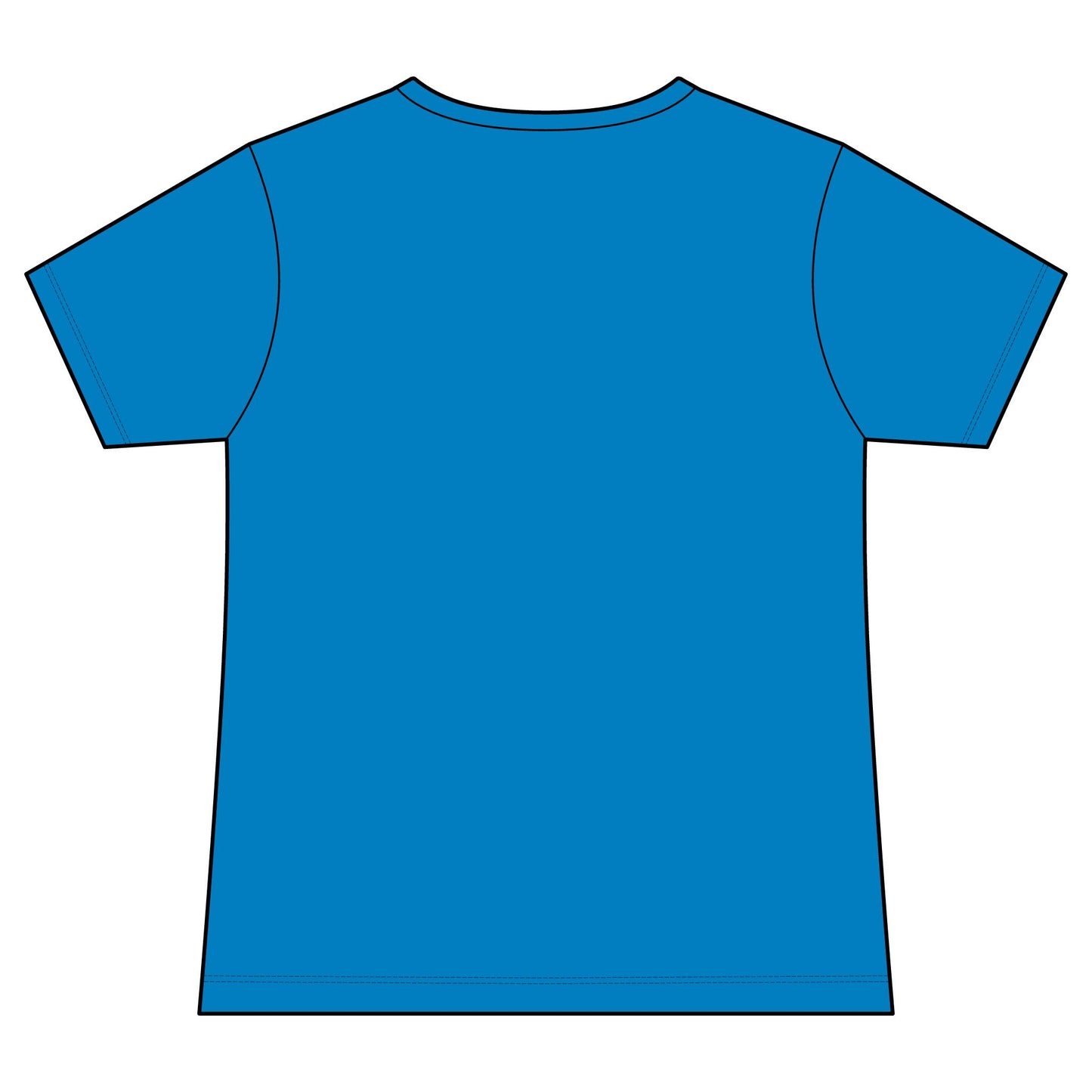 FIRST PRESS - HUMAN EDITION - WOMEN'S V-NECK TEE - "Ghost Flower"