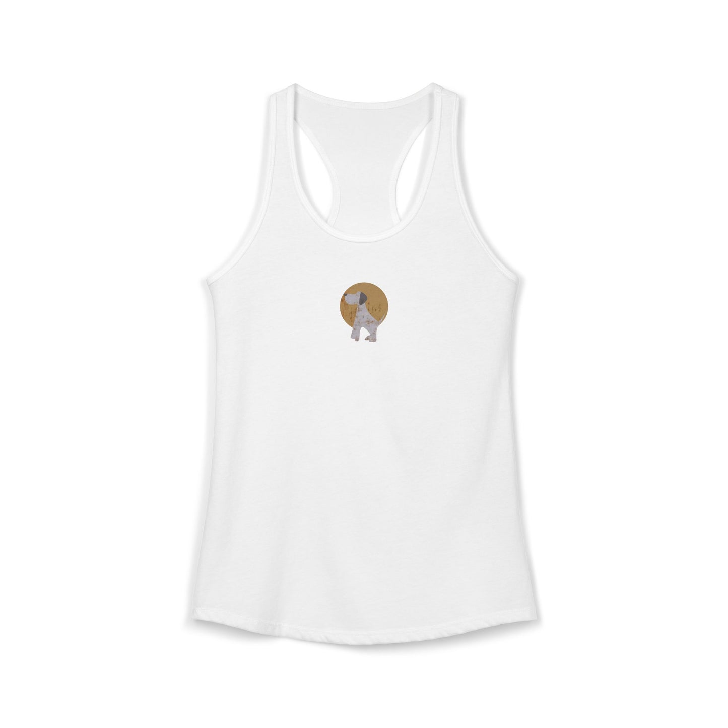 FIRST PRESS - HUMAN EDITION - WOMEN'S RACERBACK TANK TOP - "The Reading Room"