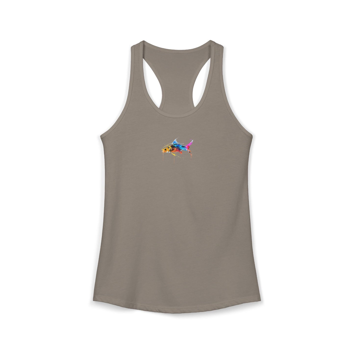 FIRST PRESS - HUMAN EDITION - WOMEN'S RACERBACK TANK TOP - "Wild Current"