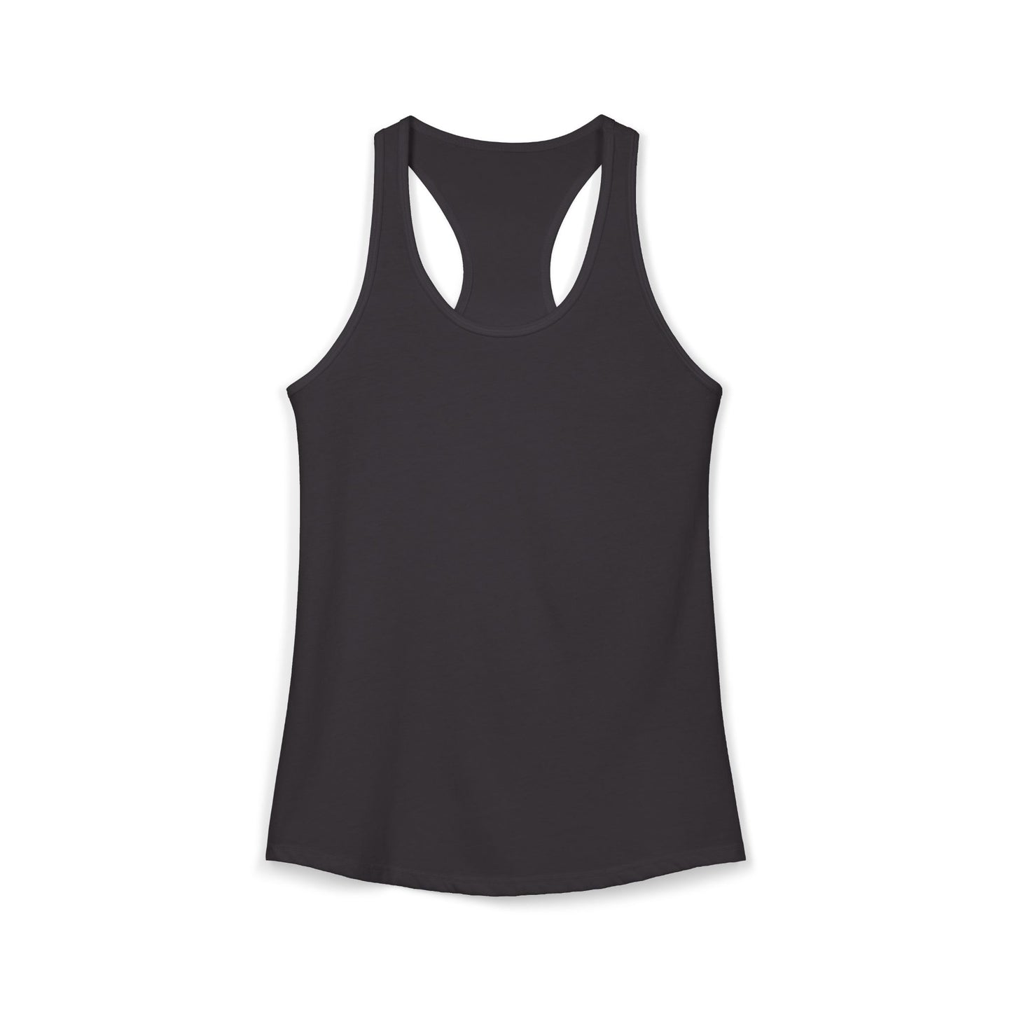 FIRST PRESS - HUMAN EDITION - WOMEN'S RACERBACK TANK TOP - Clean Solid Colors