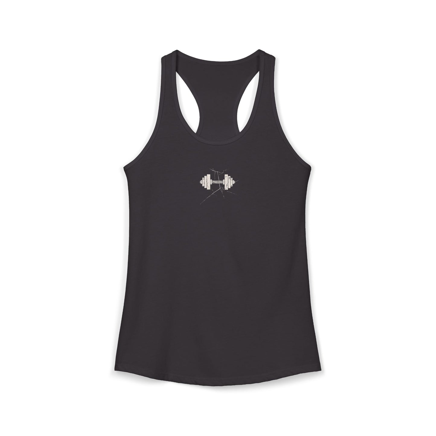 FIRST PRESS - HUMAN EDITION - WOMEN'S RACERBACK TANK TOP - "Load Bearing"