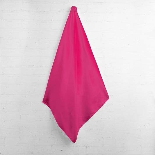 FIRST PRESS - HUMAN EDITION - BANDANA SCARF - Neon Pink