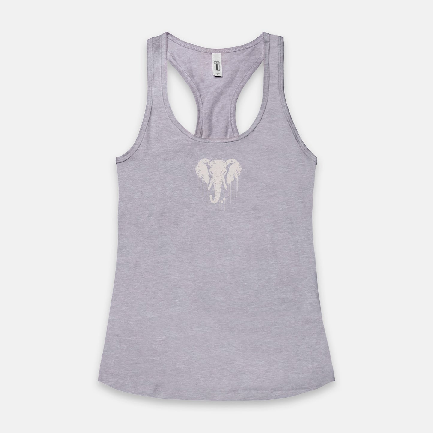FIRST PRESS - HUMAN EDITION - WOMEN'S RACERBACK TANK TOP - "Untouched"
