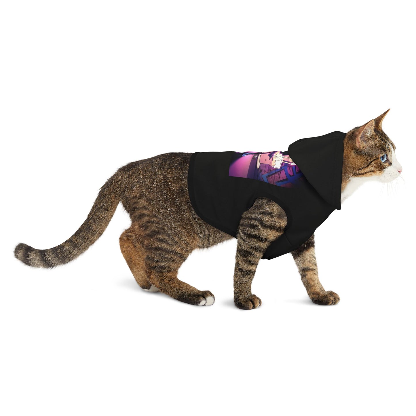 FIRST PRESS - BIRTHDAY DROP - "Born To Be Extra" - Cat Edition - Essential Lightweight Hoodie