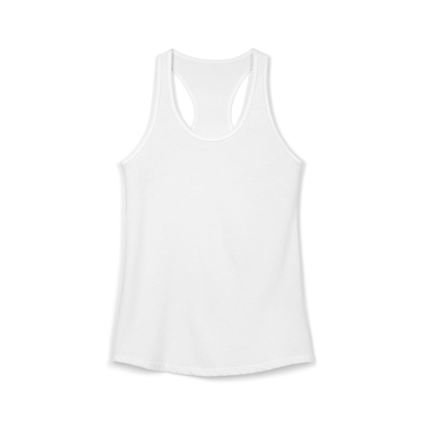 FIRST PRESS - HUMAN EDITION - WOMEN'S RACERBACK TANK TOP - Clean Solid Colors