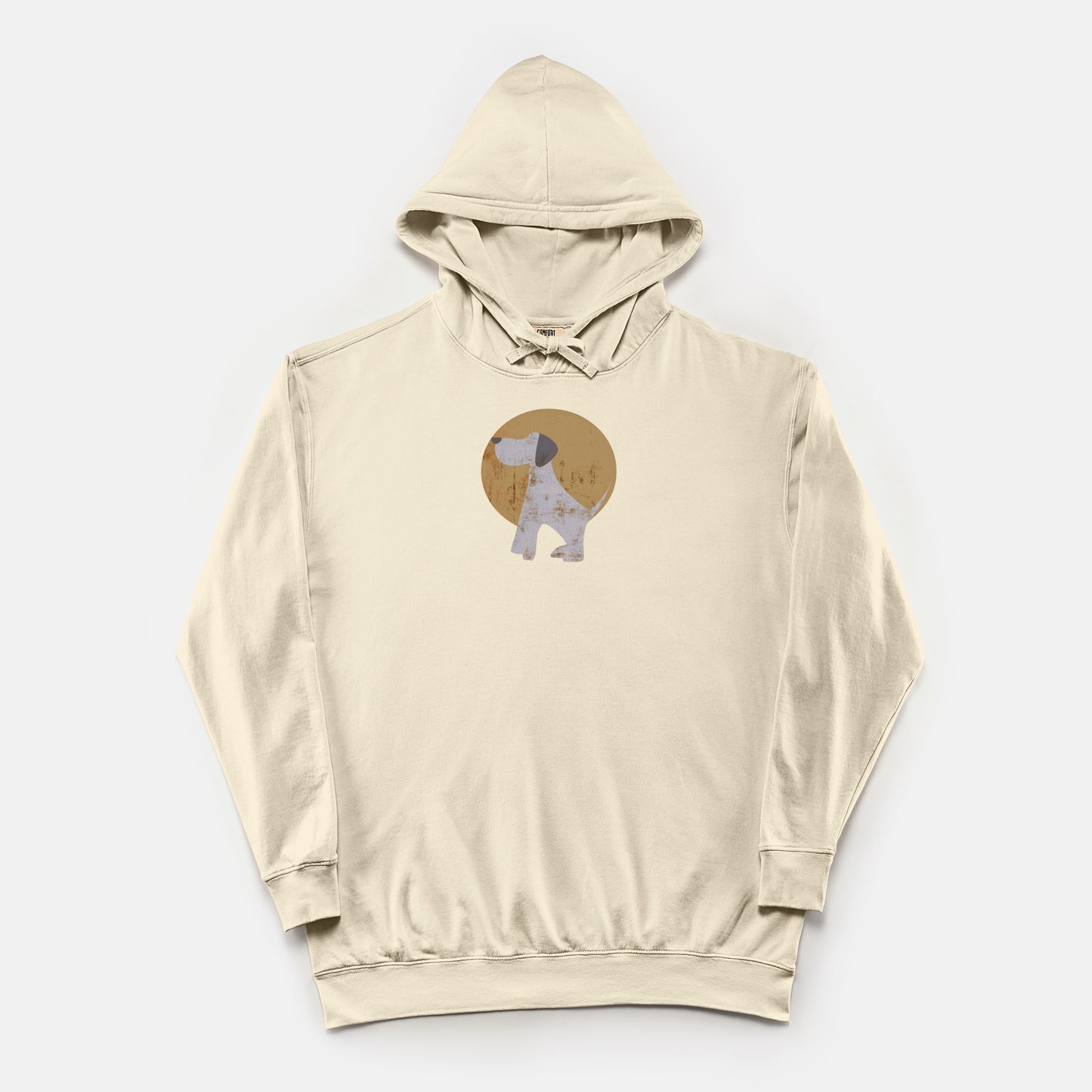 FIRST PRESS - HUMAN EDITION - UNISEX LIGHTWEIGHT HOODED SWEATSHIRT - "The Reading Room"