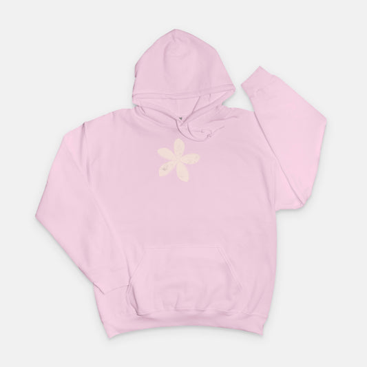 FIRST PRESS - HUMAN EDITION - UNISEX SWEATSHIRT HOODIE - "Ghost Flower"