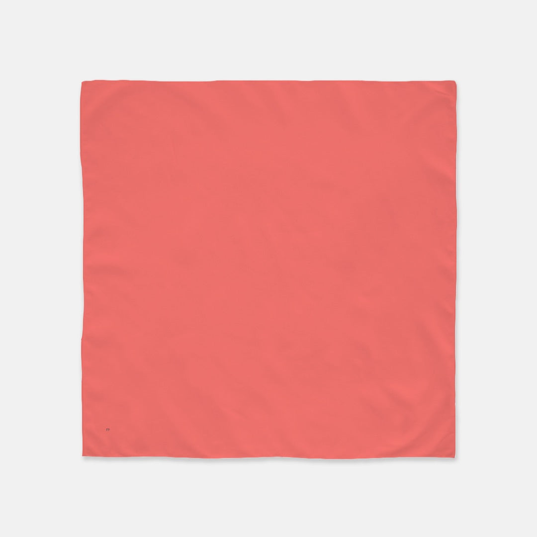FIRST PRESS - HUMAN EDITION - BANDANA SCARF - Peach