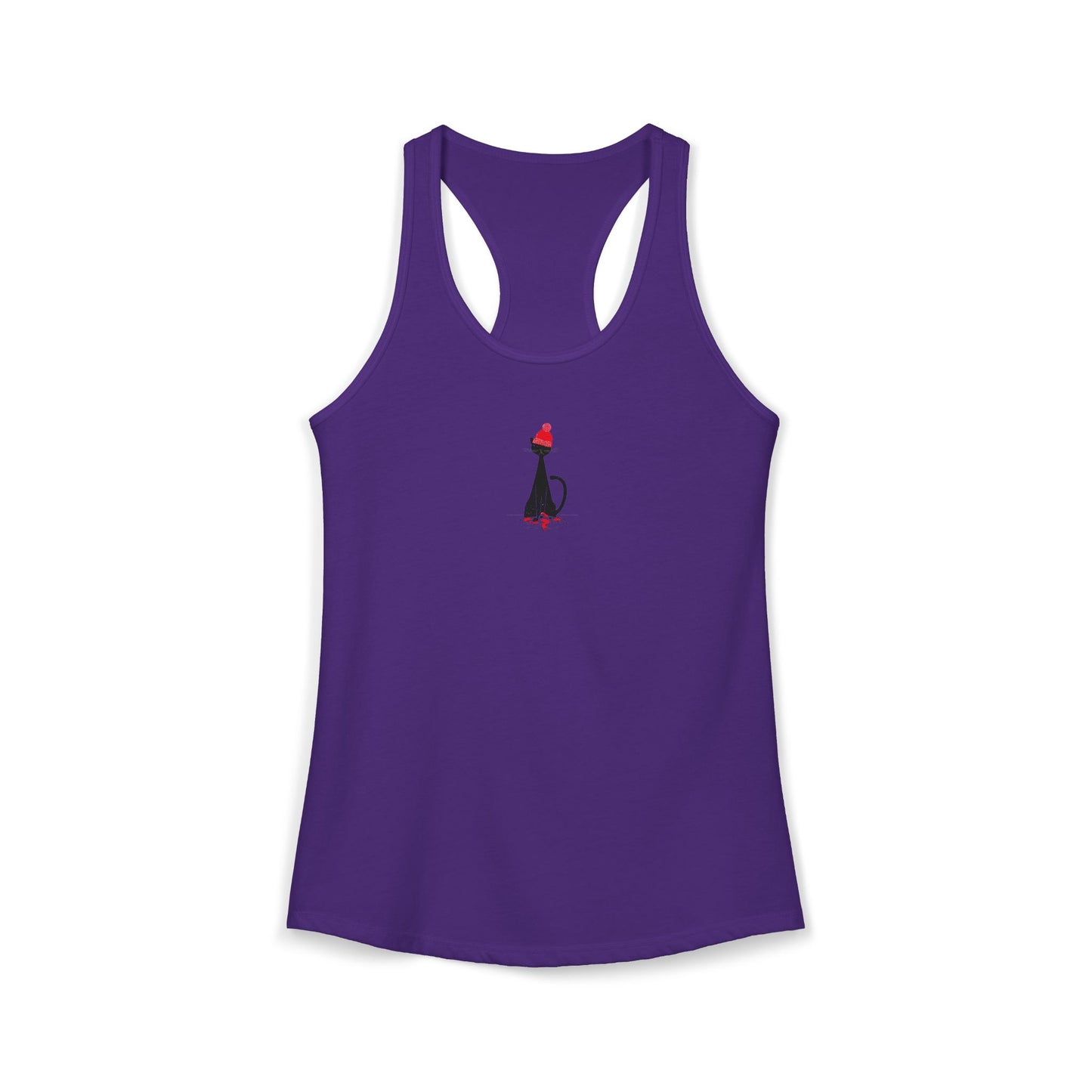 FIRST PRESS - HUMAN EDITION - WOMEN'S RACERBACK TANK TOP - "Pizza Heist"