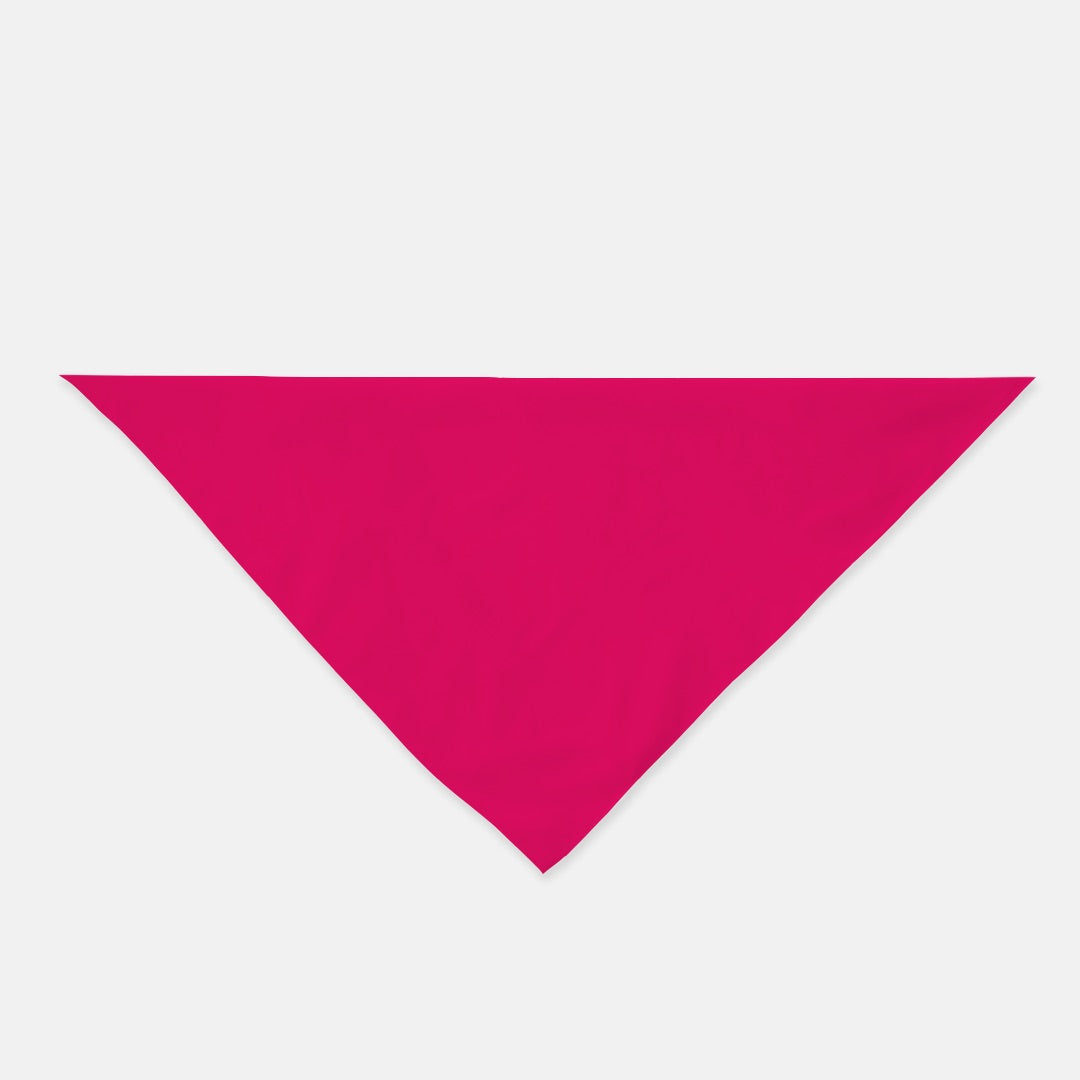 FIRST PRESS - HUMAN EDITION - BANDANA SCARF - Neon Pink