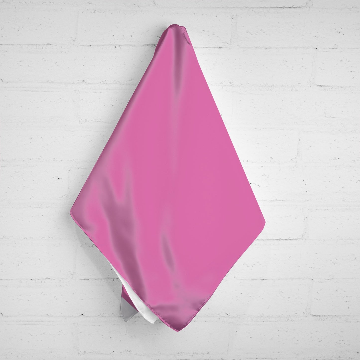 FIRST PRESS - HUMAN EDITION - BANDANA SCARF - Hot Pink