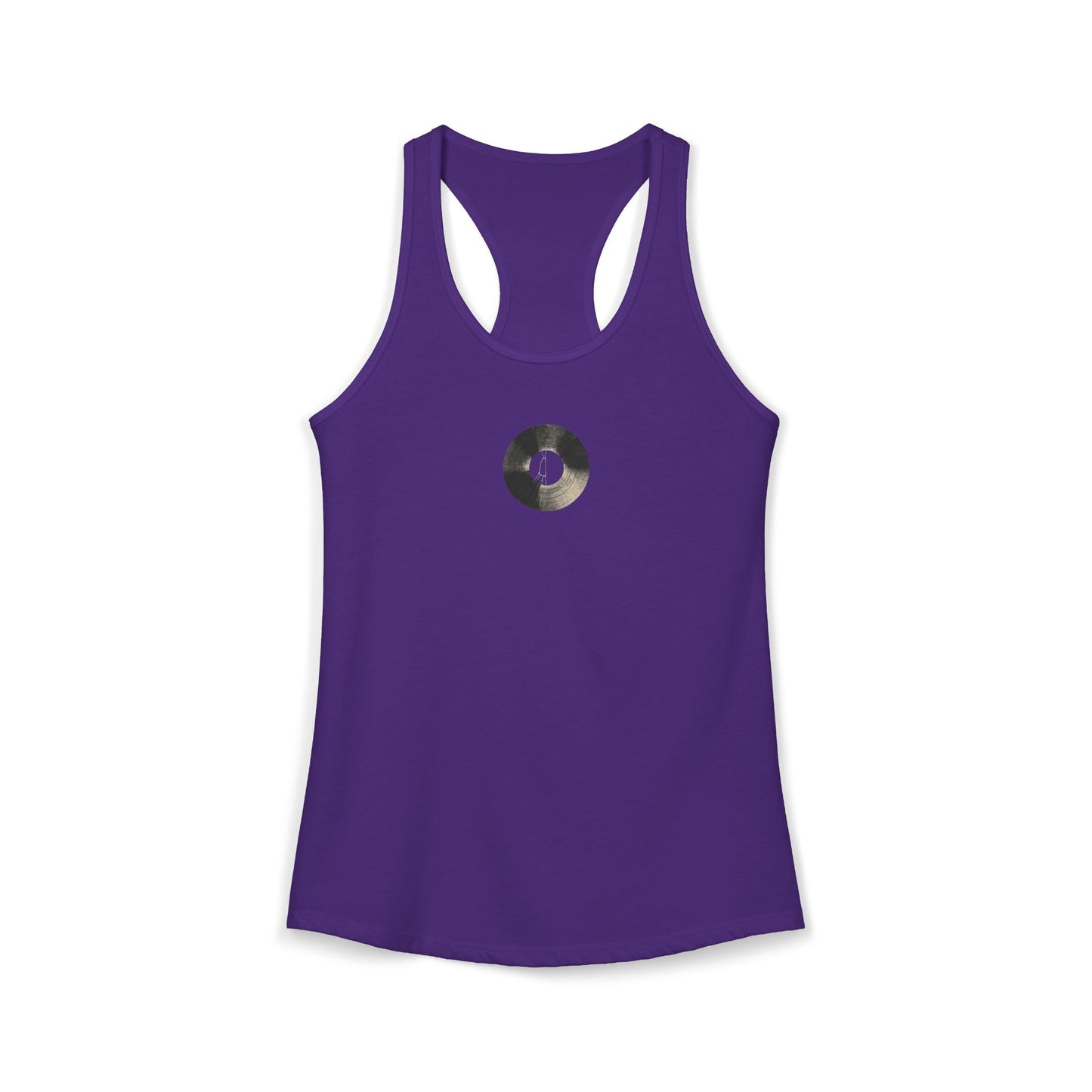 FIRST PRESS - HUMAN EDITION - WOMEN'S RACERBACK TANK TOP - "Groove"