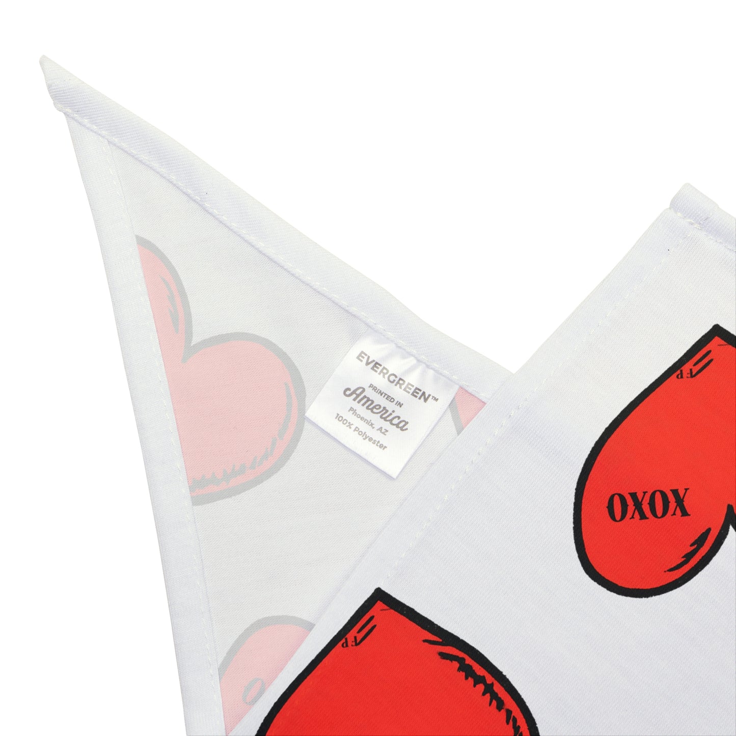 FIRST PRESS - PETS - BANDANA -  "XOXO"
