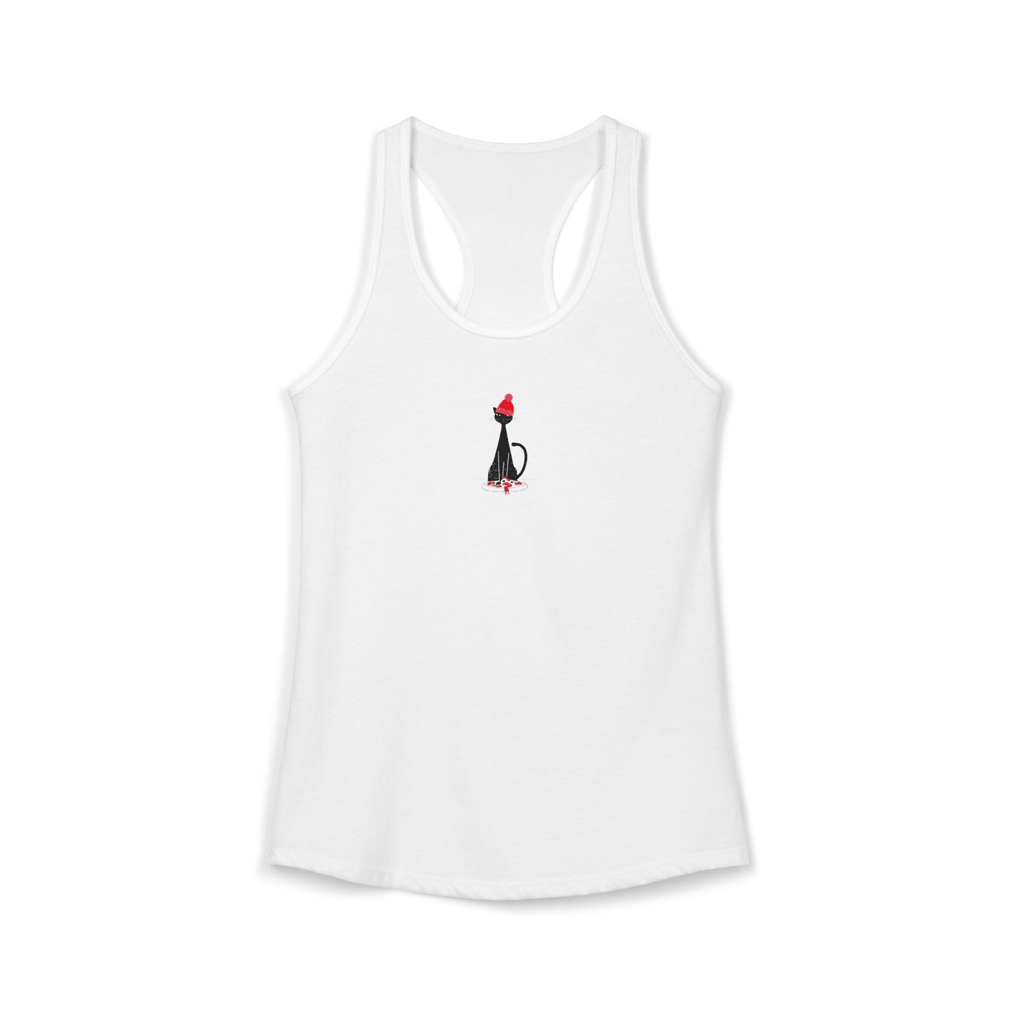 FIRST PRESS - HUMAN EDITION - WOMEN'S RACERBACK TANK TOP - "Pizza Heist"