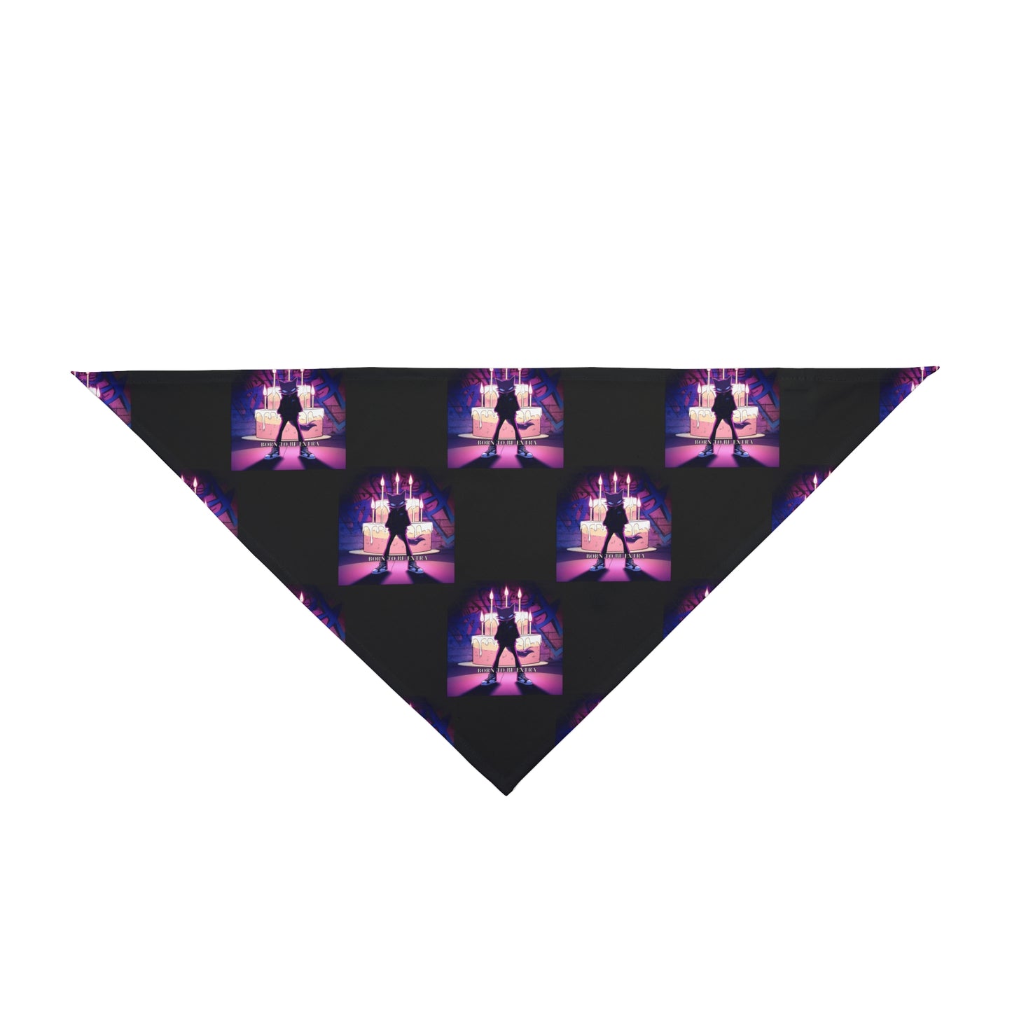 FIRST PRESS - PETS - BANDANA - "Born To Be Extra Cat"