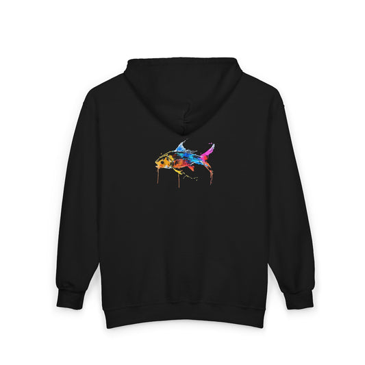 FIRST PRESS - HUMAN EDITION - UNISEX HEAVY BLEND™ ZIP HOODIE - "Wild Current"