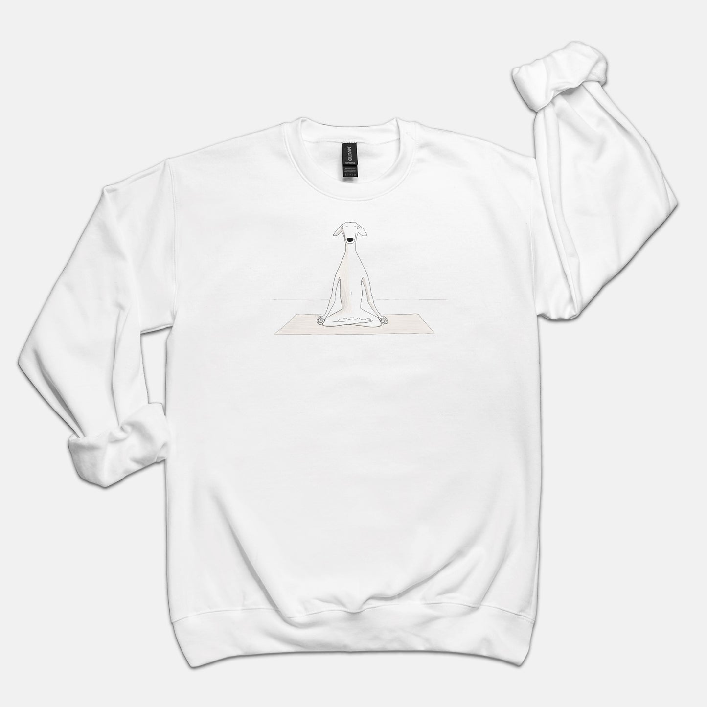 FIRST PRESS - HUMAN EDITION - UNISEX CREWNECK SWEATSHIRT - "Still Point"