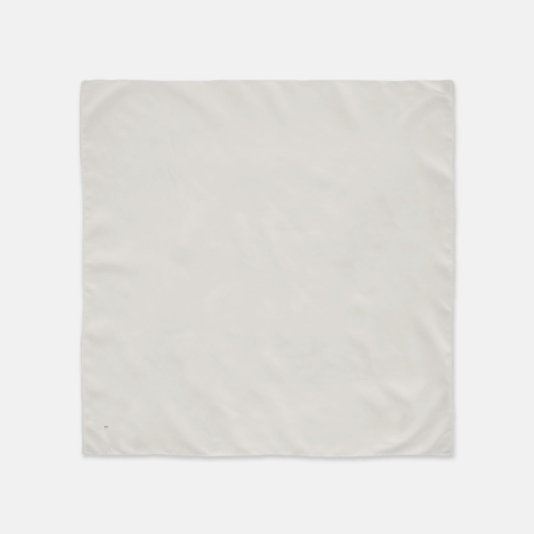 FIRST PRESS - HUMAN EDITION - BANDANA SCARF - Off White
