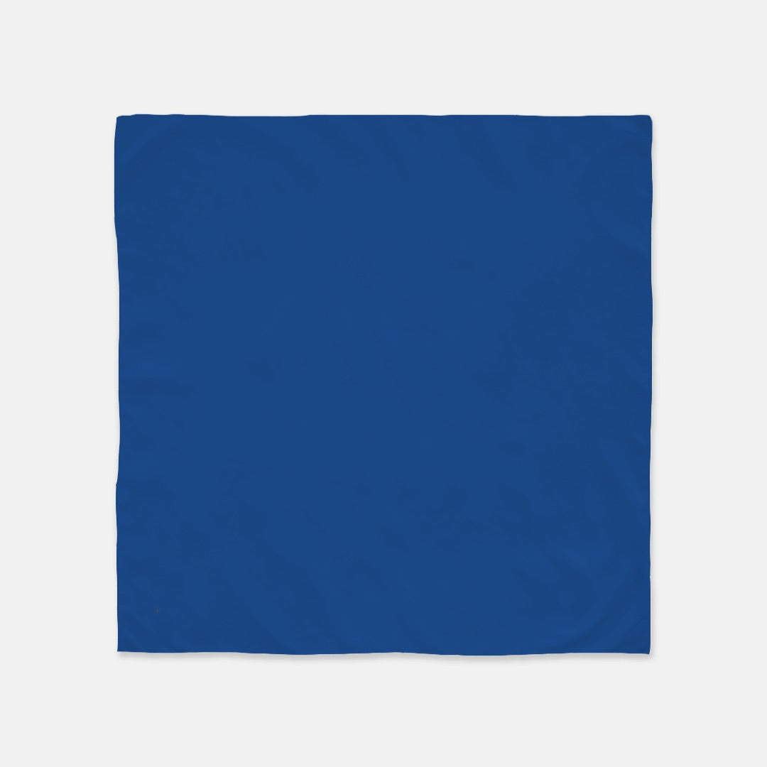 FIRST PRESS - HUMAN EDITION - BANDANA SCARF - Dark Blue