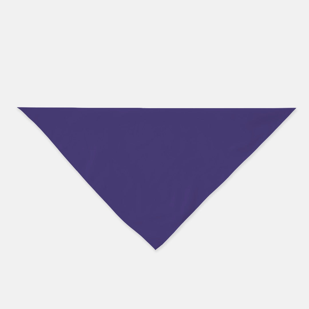 FIRST PRESS - HUMAN EDITION - BANDANA SCARF - Dark Purple