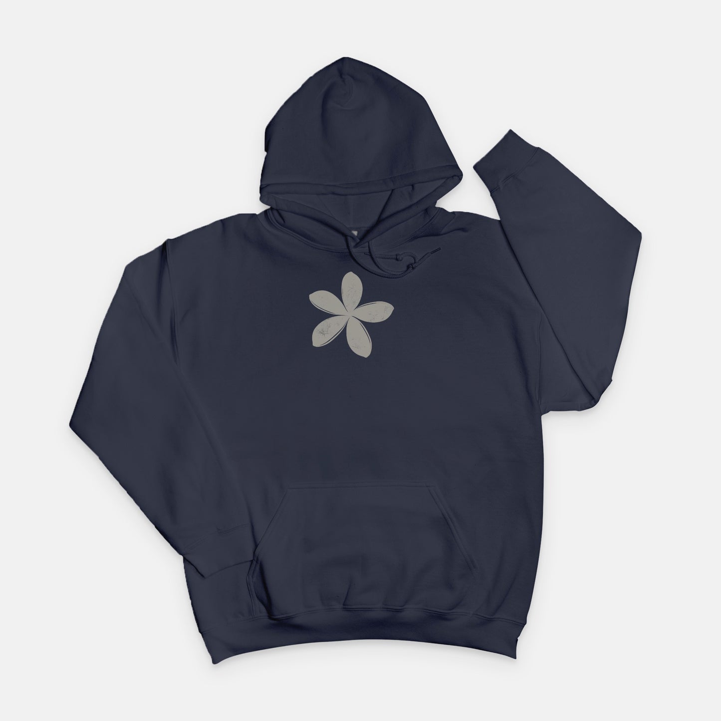 FIRST PRESS - HUMAN EDITION - UNISEX SWEATSHIRT HOODIE - "Ghost Flower"