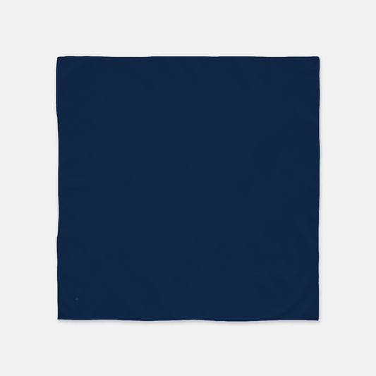 FIRST PRESS - HUMAN EDITION - BANDANA SCARF - Navy Blue