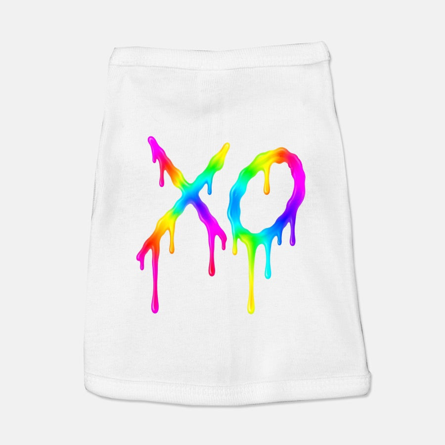 FIRST PRESS - PETS - TEES - "NEON XO"