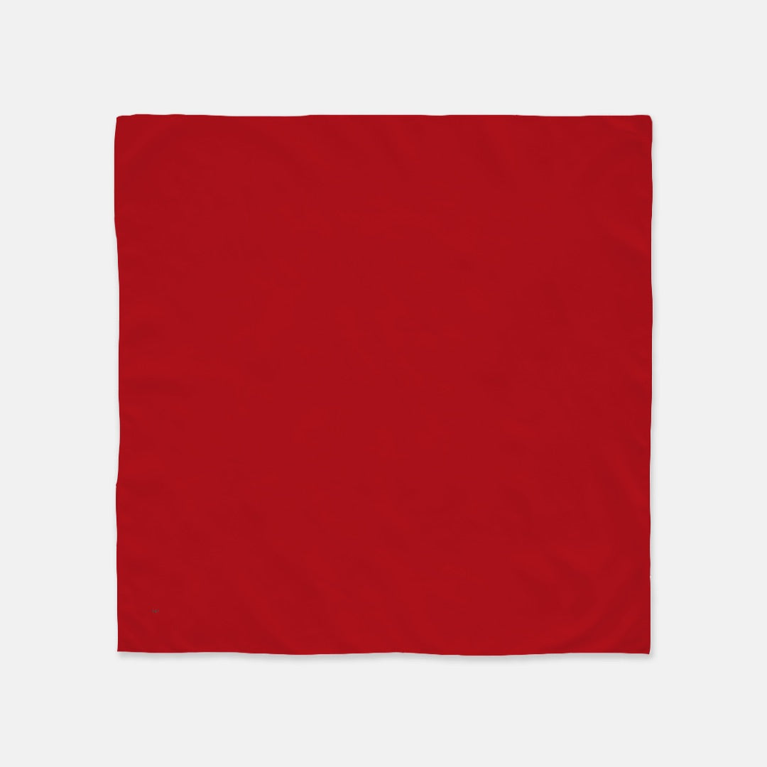 FIRST PRESS - HUMAN EDITION - BANDANA SCARF - Dark Red