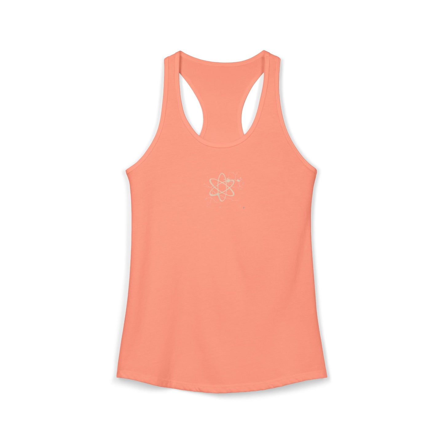 FIRST PRESS - HUMAN EDITION - WOMEN'S RACERBACK TANK TOP - "Underground Physics"