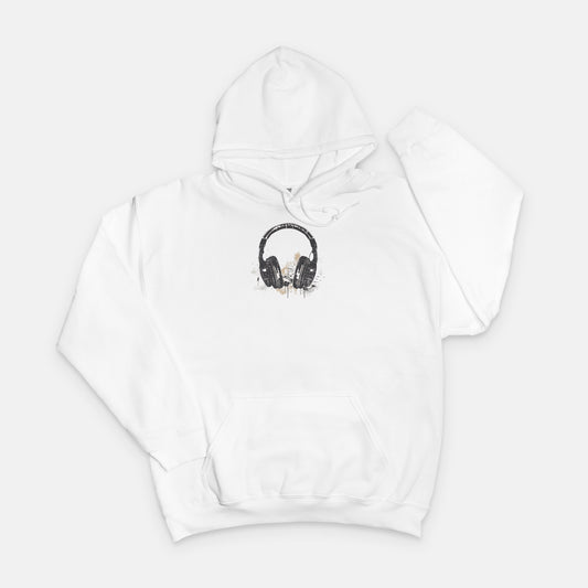 FIRST PRESS - HUMAN EDITION - UNISEX SWEATSHIRT HOODIE - "After Hours Headphones"
