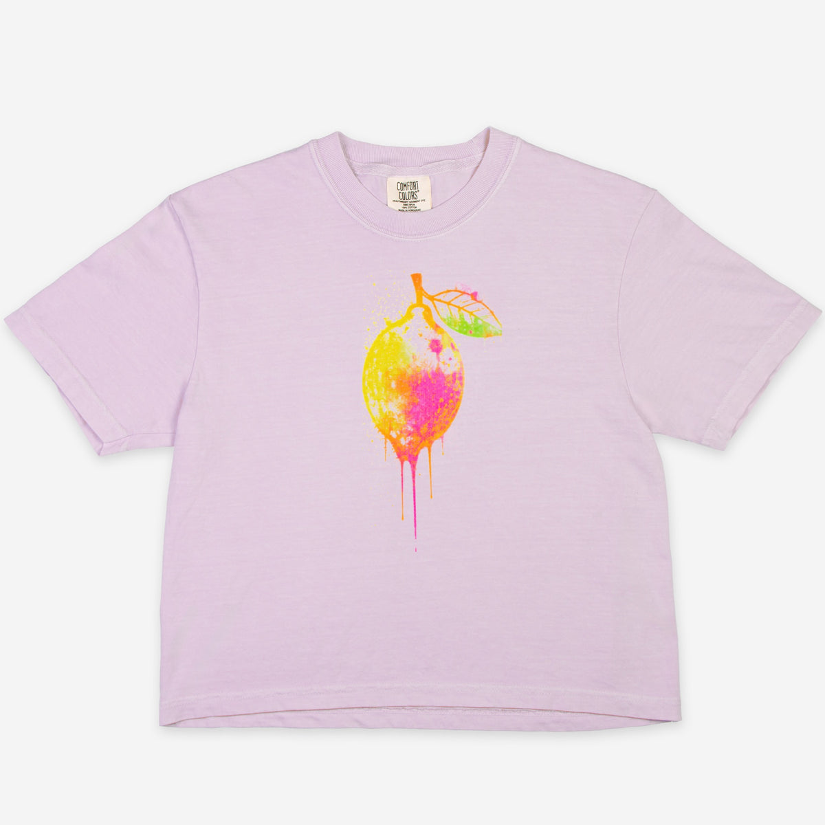 FIRST PRESS - HUMAN EDITION - WOMEN'S CROPPED BOXY TEE - "Blissfully Untamed"