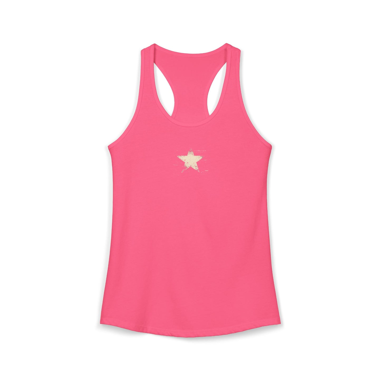 FIRST PRESS - HUMAN EDITION - WOMEN'S RACERBACK TANK TOP - "Analog Star"