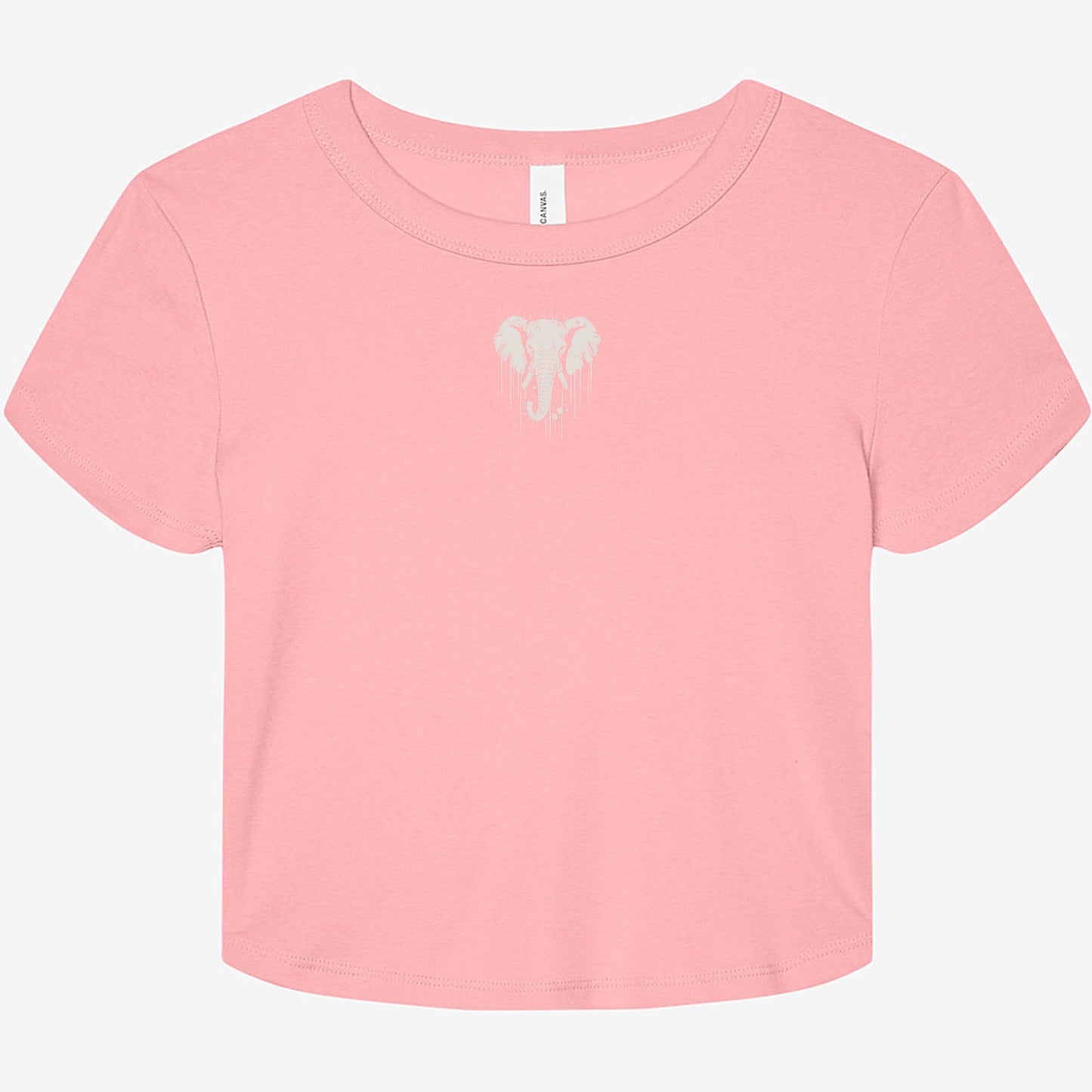 FIRST PRESS - HUMAN EDITION - WOMEN'S MICRO RIB BABY TEE - "Untouched"