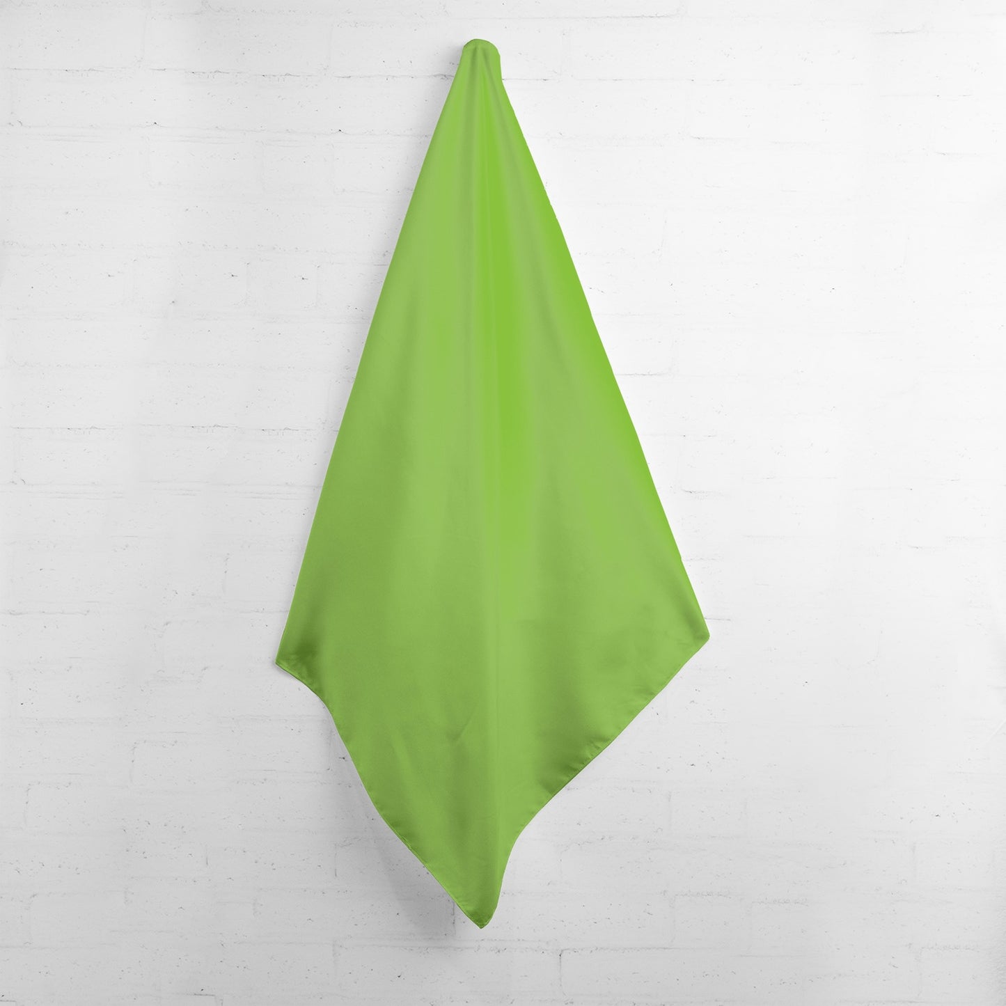 FIRST PRESS - HUMAN EDITION - BANDANA SCARF - Lime Green