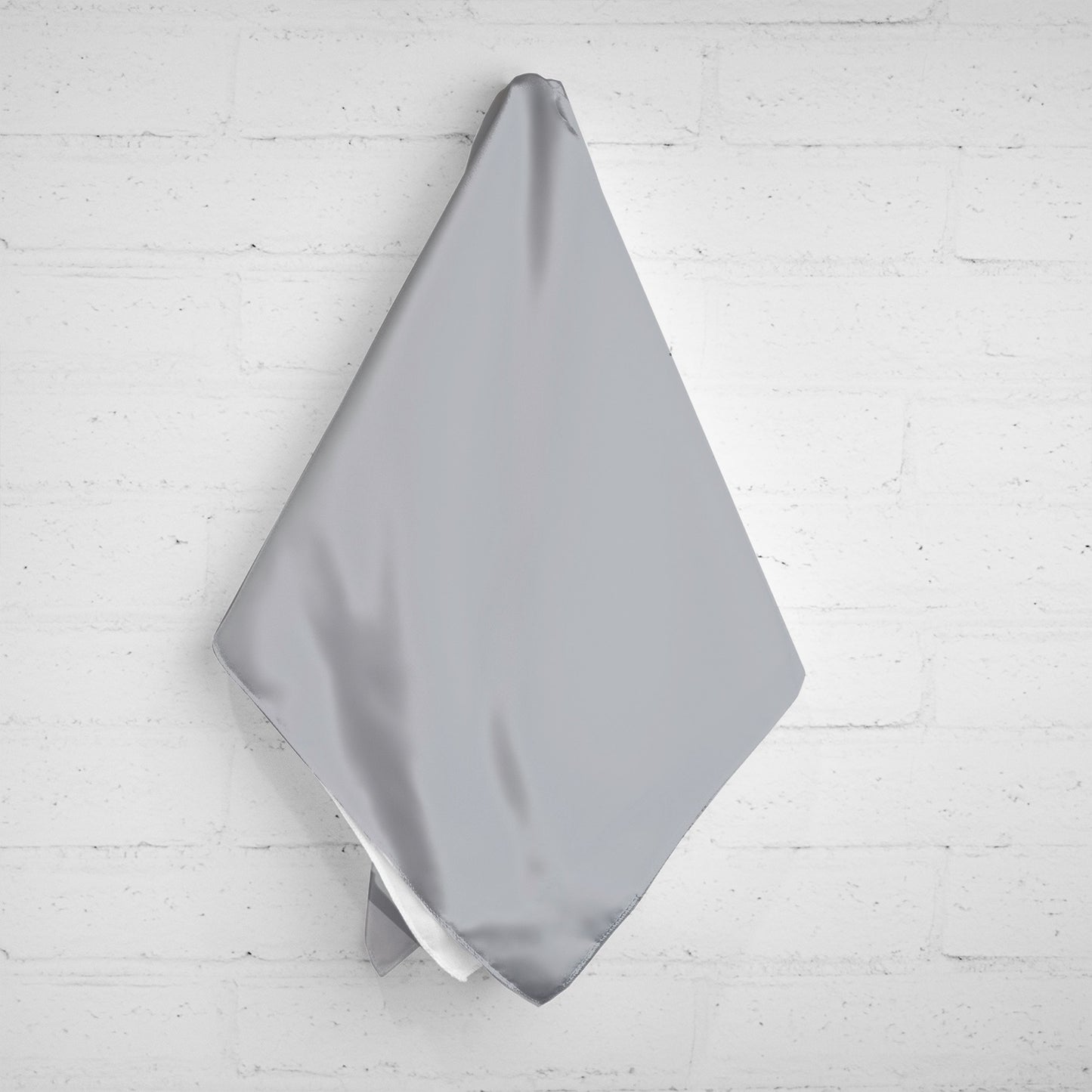 FIRST PRESS - HUMAN EDITION - BANDANA SCARF - Light Grey