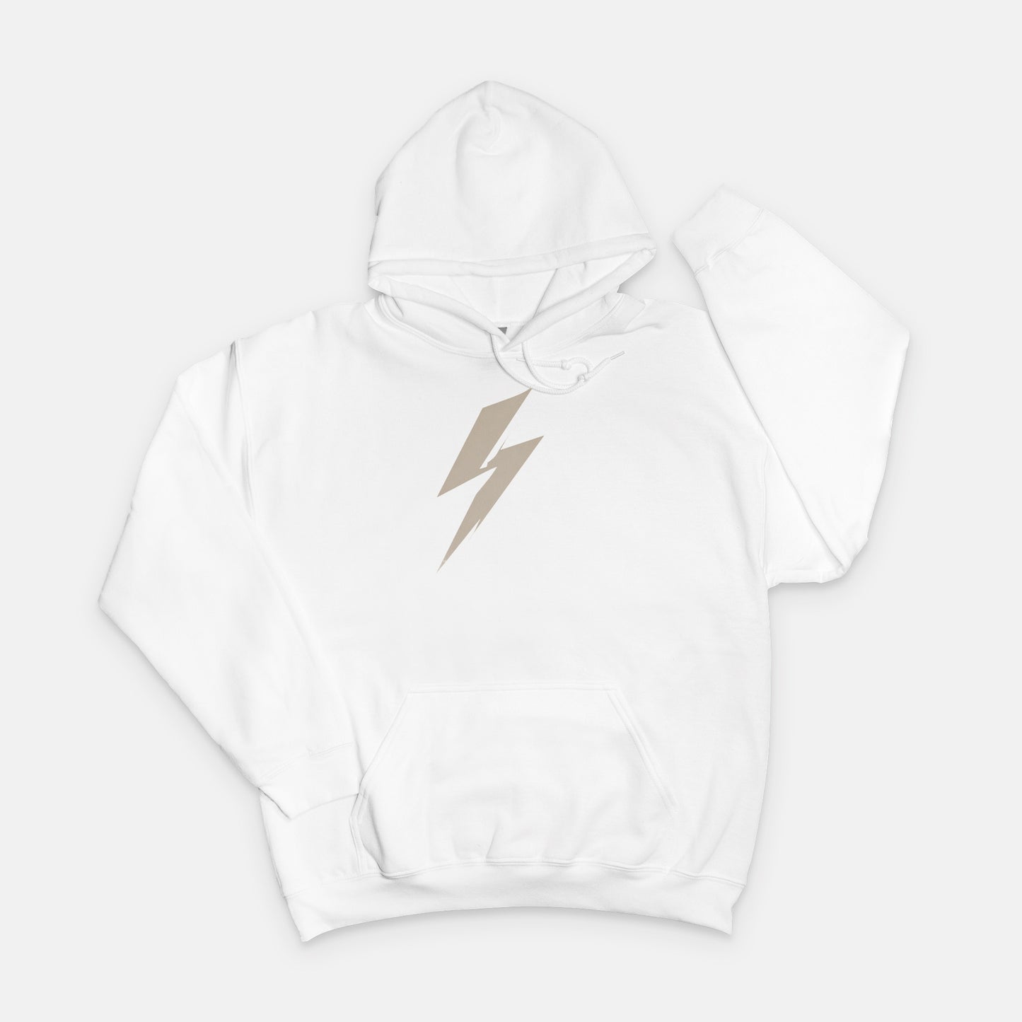 FIRST PRESS - HUMAN EDITION - UNISEX SWEATSHIRT HOODIE - "Quiet Bolt"