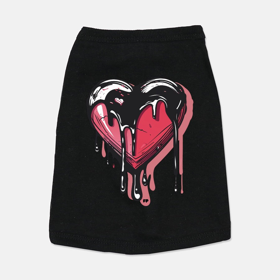 FIRST PRESS - INK & EDGE COLLECTION - "Melting Heart" Tee