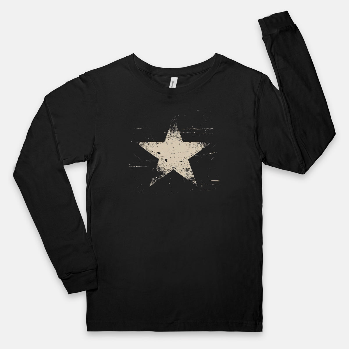 FIRST PRESS - HUMAN EDITION - UNISEX JERSEY LONG SLEEVE TEE - "Analog Star"