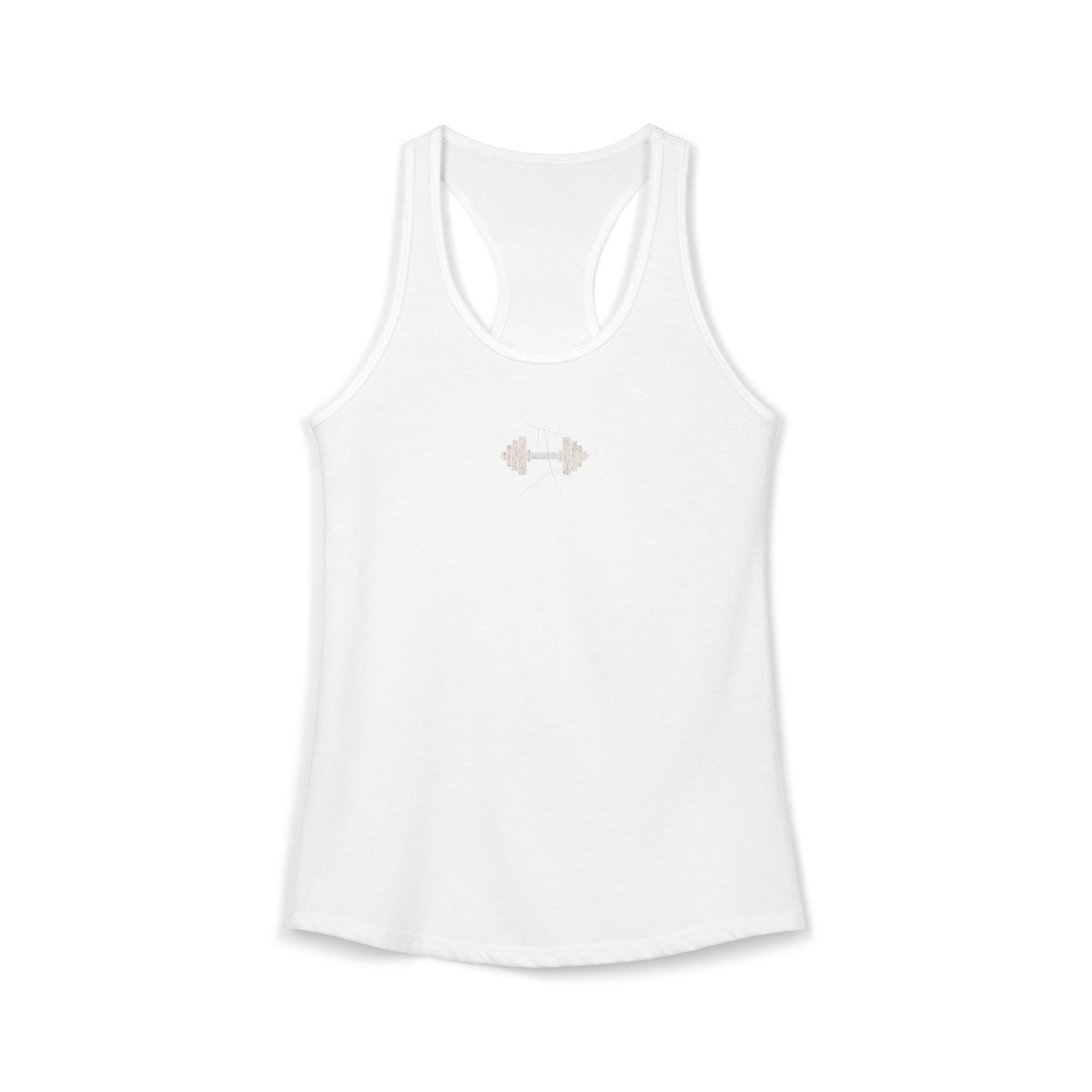 FIRST PRESS - HUMAN EDITION - WOMEN'S RACERBACK TANK TOP - "Load Bearing"