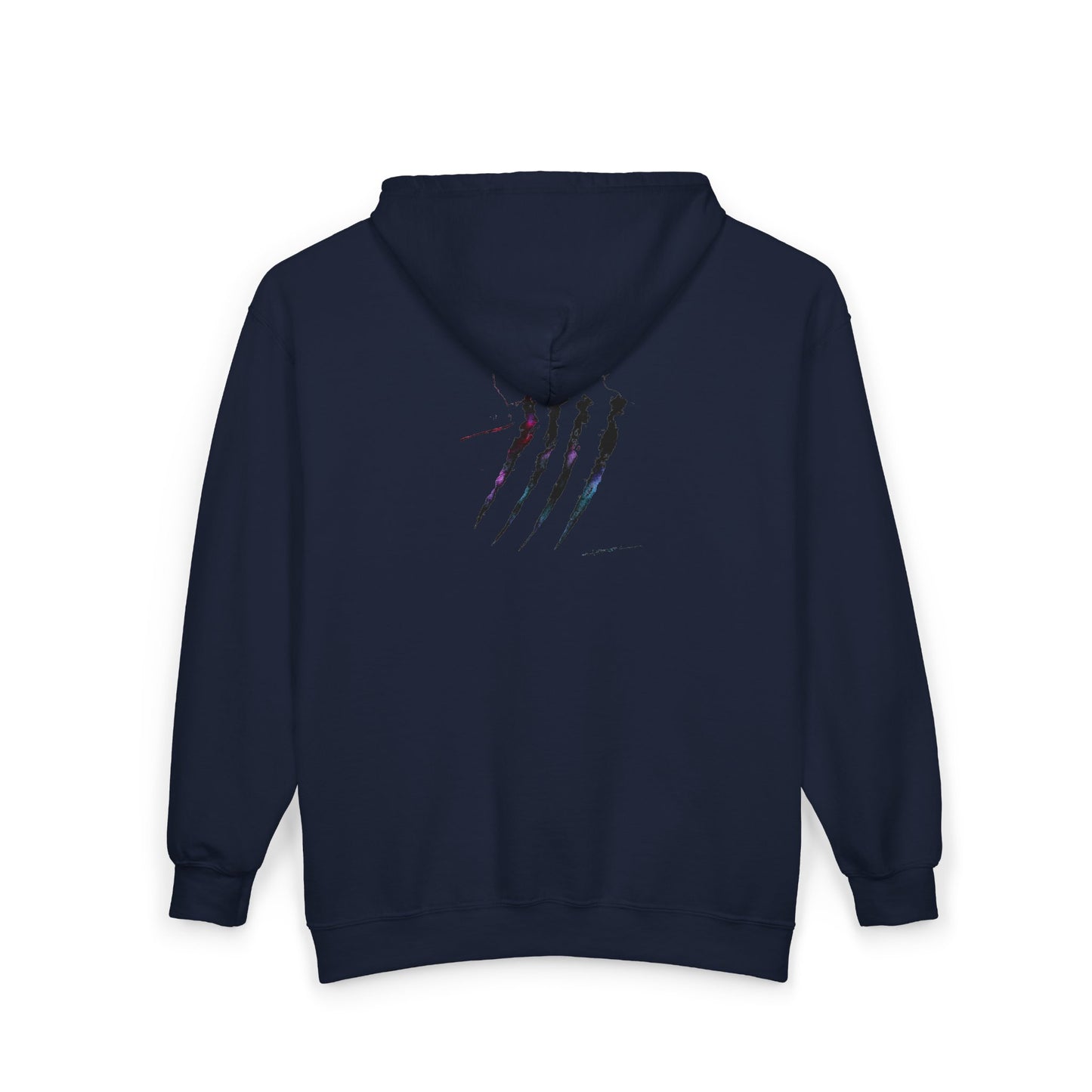 FIRST PRESS - HUMAN EDITION - UNISEX HEAVY BLEND™ ZIP HOODIE - "Cold Cat"