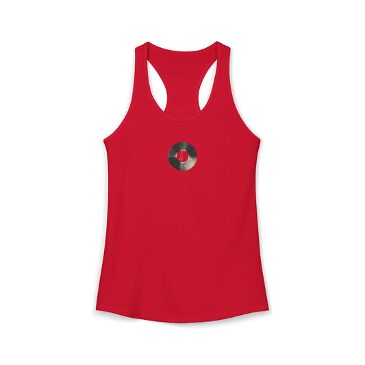 FIRST PRESS - HUMAN EDITION - WOMEN'S RACERBACK TANK TOP - "Groove"