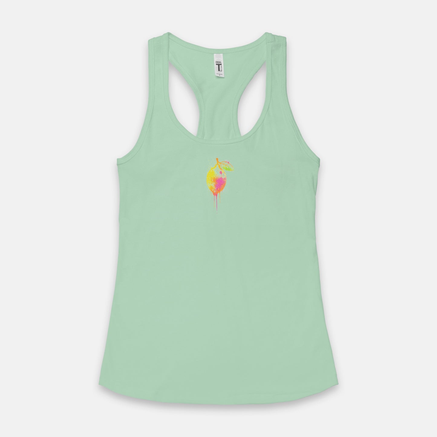FIRST PRESS - HUMAN EDITION - WOMEN'S RACERBACK TANK TOP - "Blissfully Untamed"