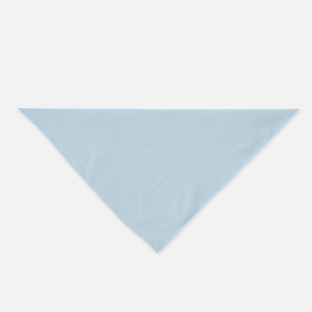 FIRST PRESS - HUMAN EDITION - BANDANA SCARF - Greyish Powder Blue