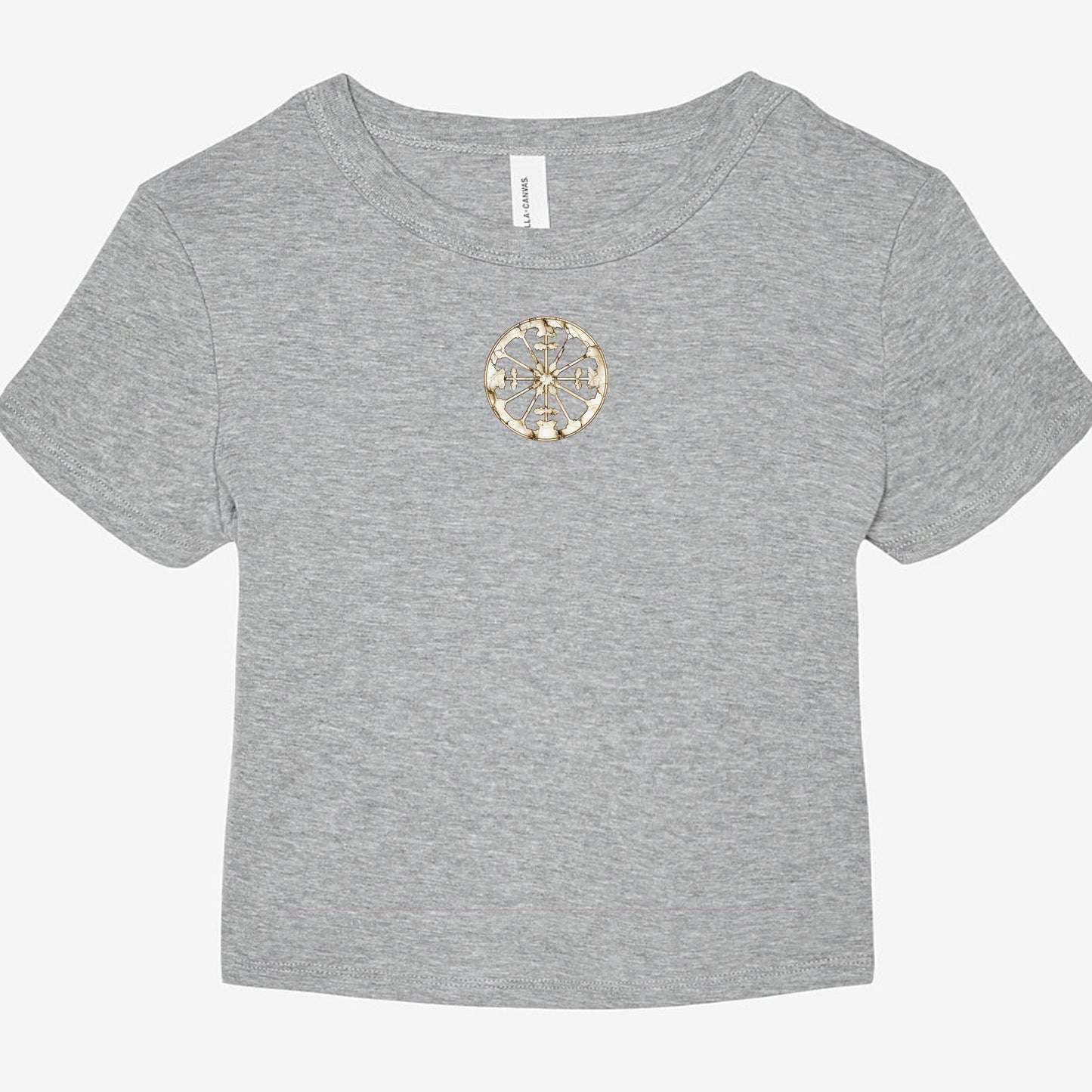 FIRST PRESS - HUMAN EDITION - WOMEN'S MICRO RIB BABY TEE - "Eternal Devotion"