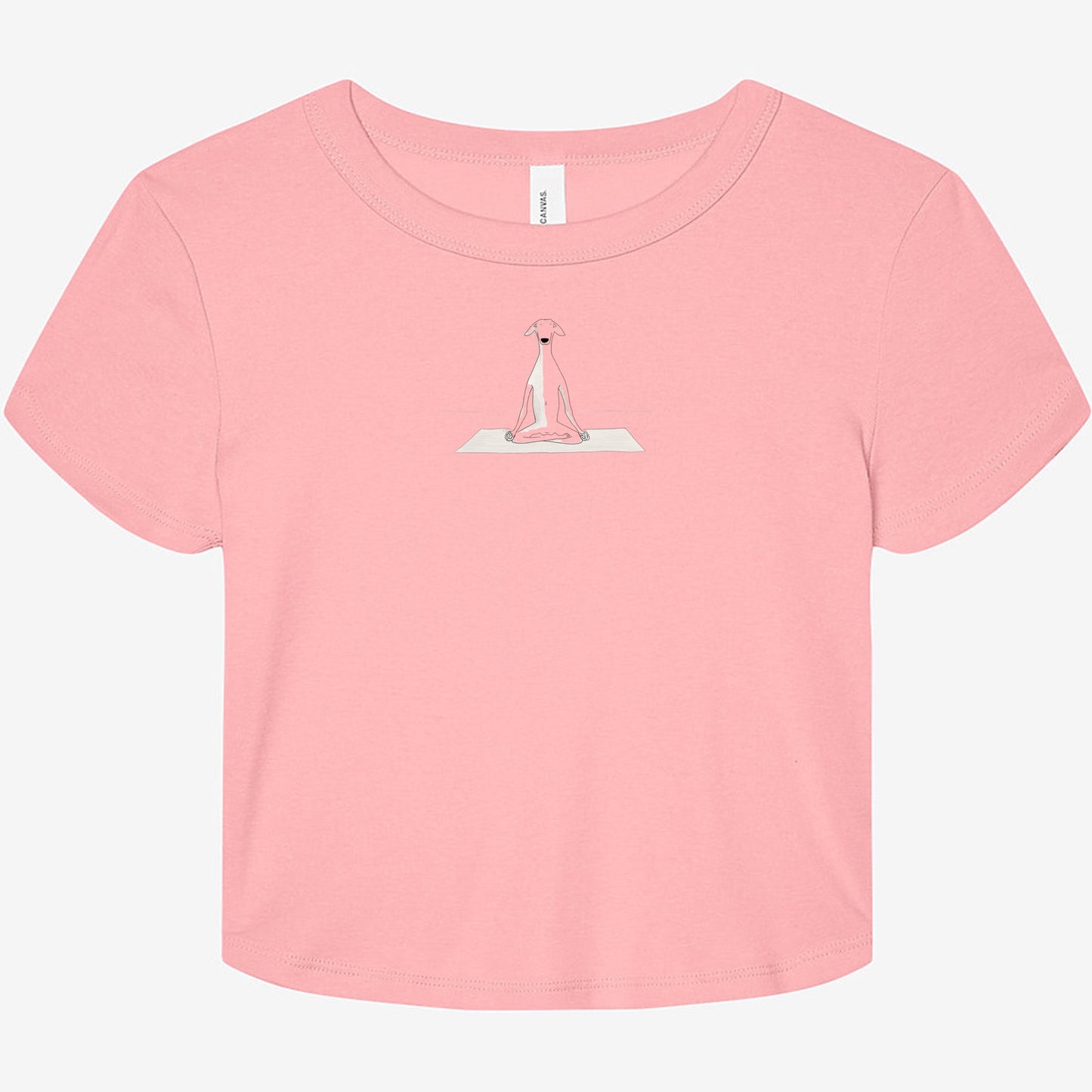 FIRST PRESS - HUMAN EDITION - WOMEN'S MICRO RIB BABY TEE - "Still Point"