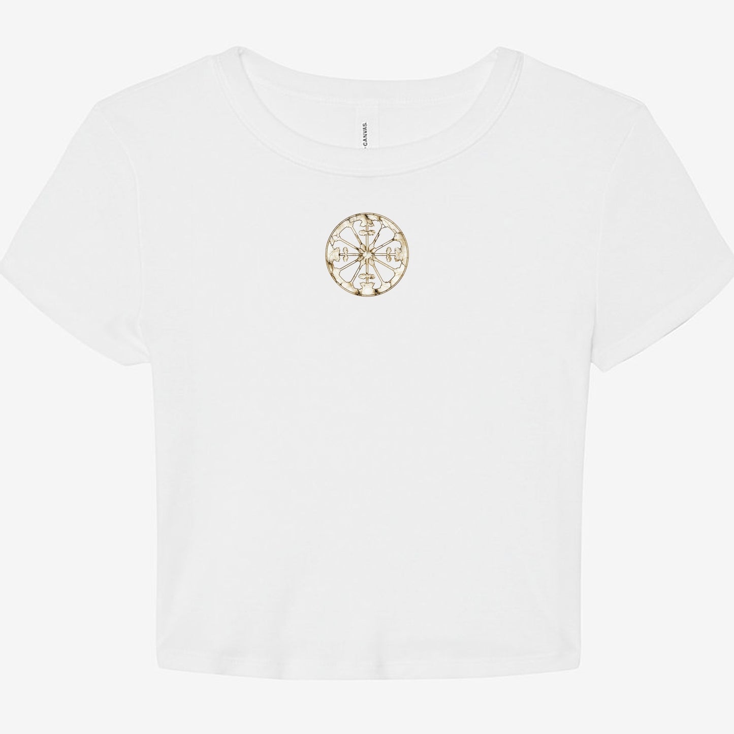 FIRST PRESS - HUMAN EDITION - WOMEN'S MICRO RIB BABY TEE - "Eternal Devotion"